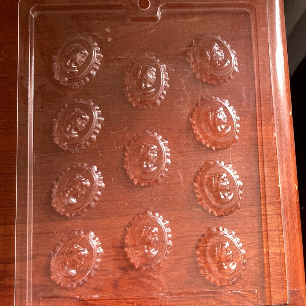 3/$12 Life of the Party Cameo Chocolate Candy Mold